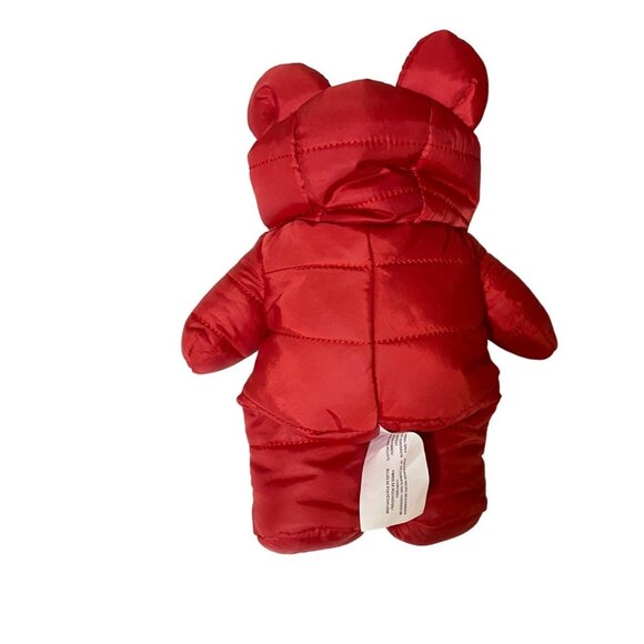 Starbucks 2021 Holiday Bear Plush In Red Quilted Puffer Snow Suit - Picture 2 of 4